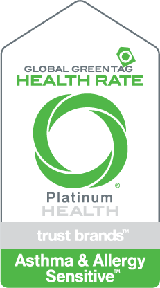 Global GreenTag Platinum Health Tag Logo
