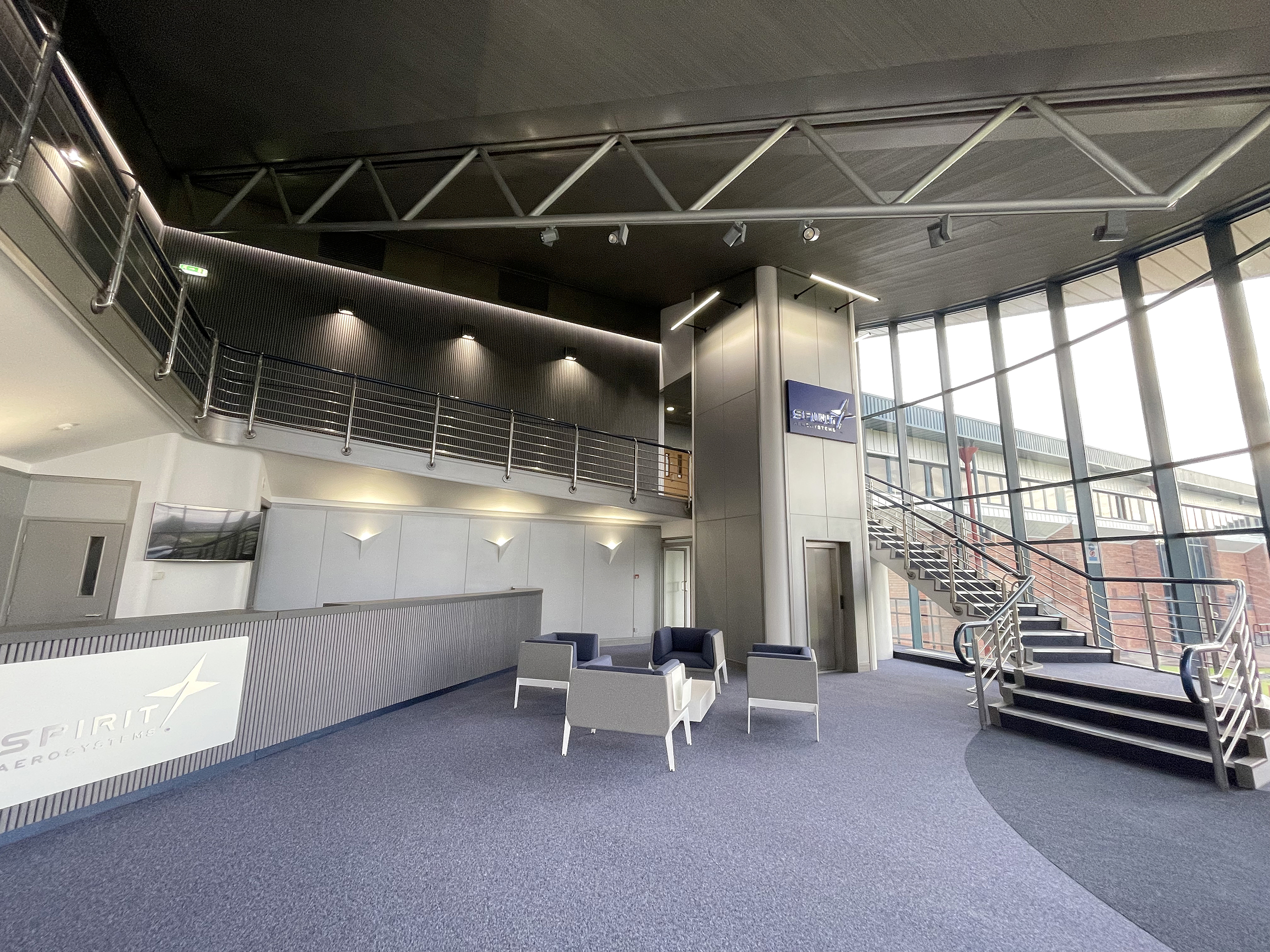 Recption Refurbishment At Spirit Aerosystems