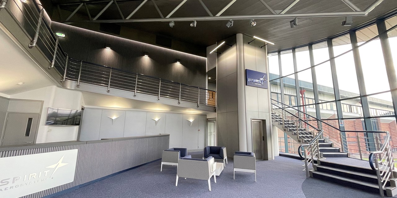 Recption Refurbishment At Spirit Aerosystems